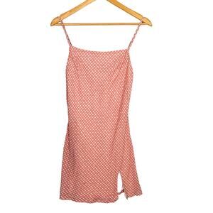 Rumor Australia Pink Polka Dot Mini Dress